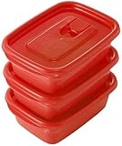 FoodContainer(フードコンテナ) スマートフラップ 角型 M 3P×3セット レッド 3778ao FoodContainer(フードコンテナ) スマートフラップ 角型 M 3P×3セット レッド 3778ao